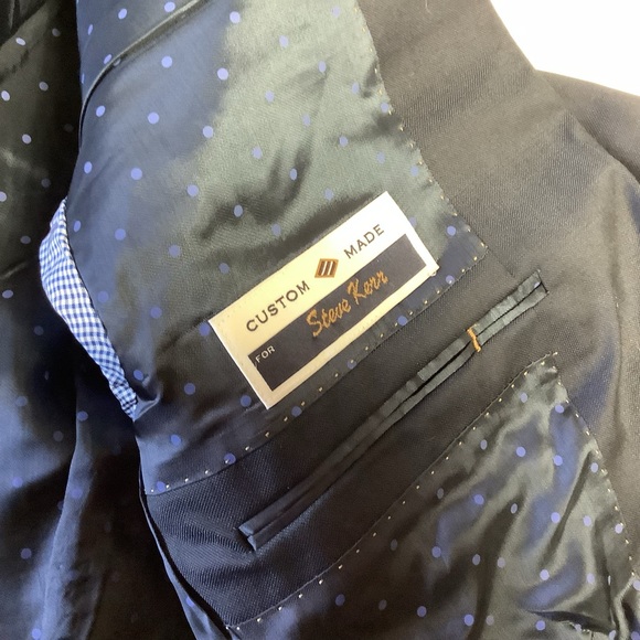 Custom Blazer Made For Steve Kerr - Picture 4 of 12